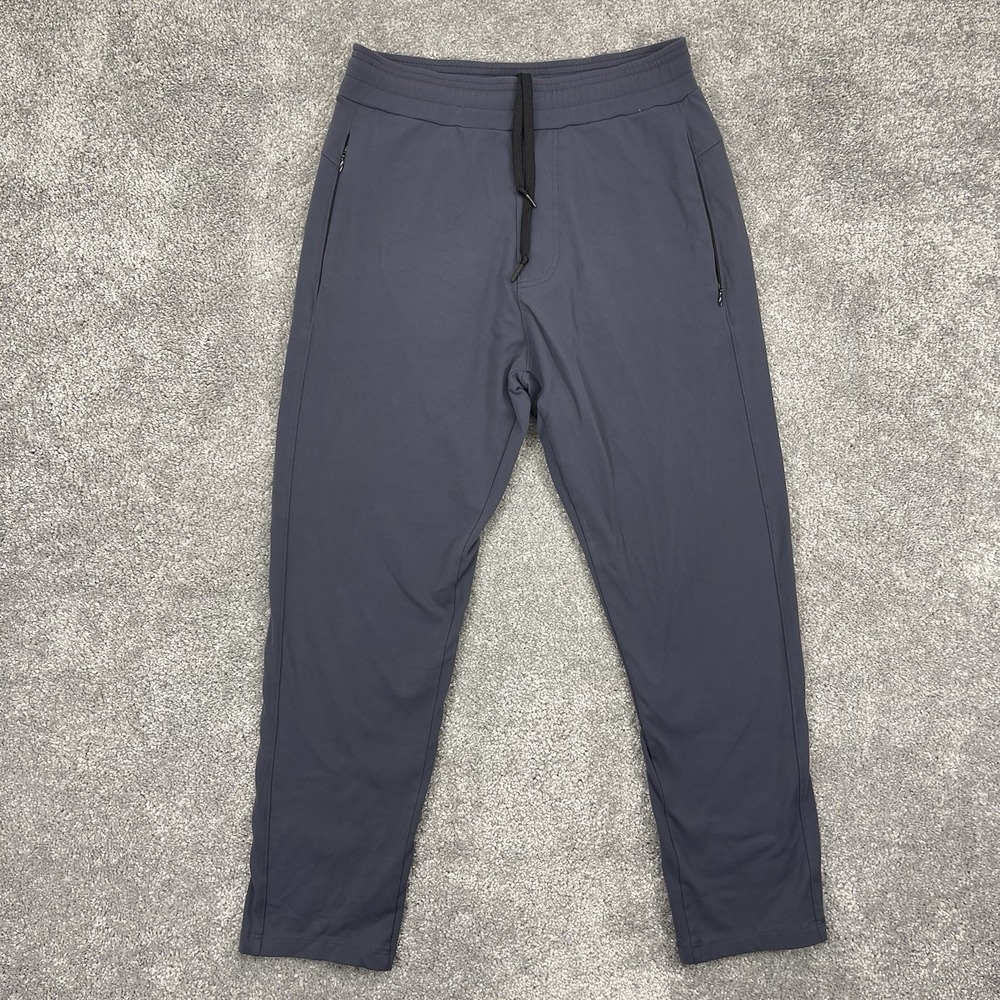 Public Rec Pants Mens 28x 26 Blue Joggers Sweatpants Daymaker  Drawstring